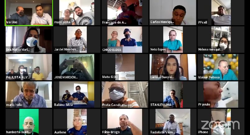 Em convenção virtual, o PSD Ceará confirmou a coligação com o PDT Em convenção virtual, o PSD Ceará confirmou a coligação com o PDT