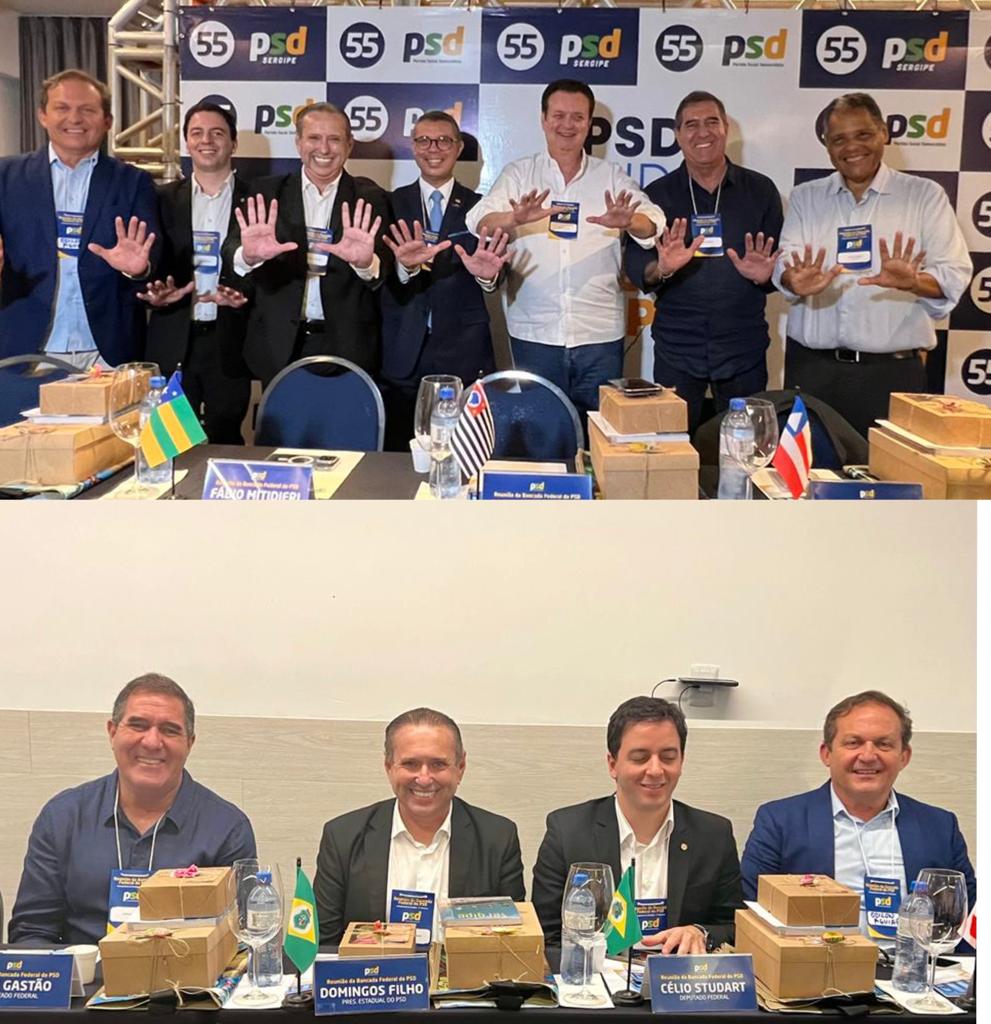Domingos Filho participa de encontro nacional do PSD, em Sergipe, nesta sexta (24) Domingos Filho participa de encontro nacional do PSD, em Sergipe, nesta sexta (24)